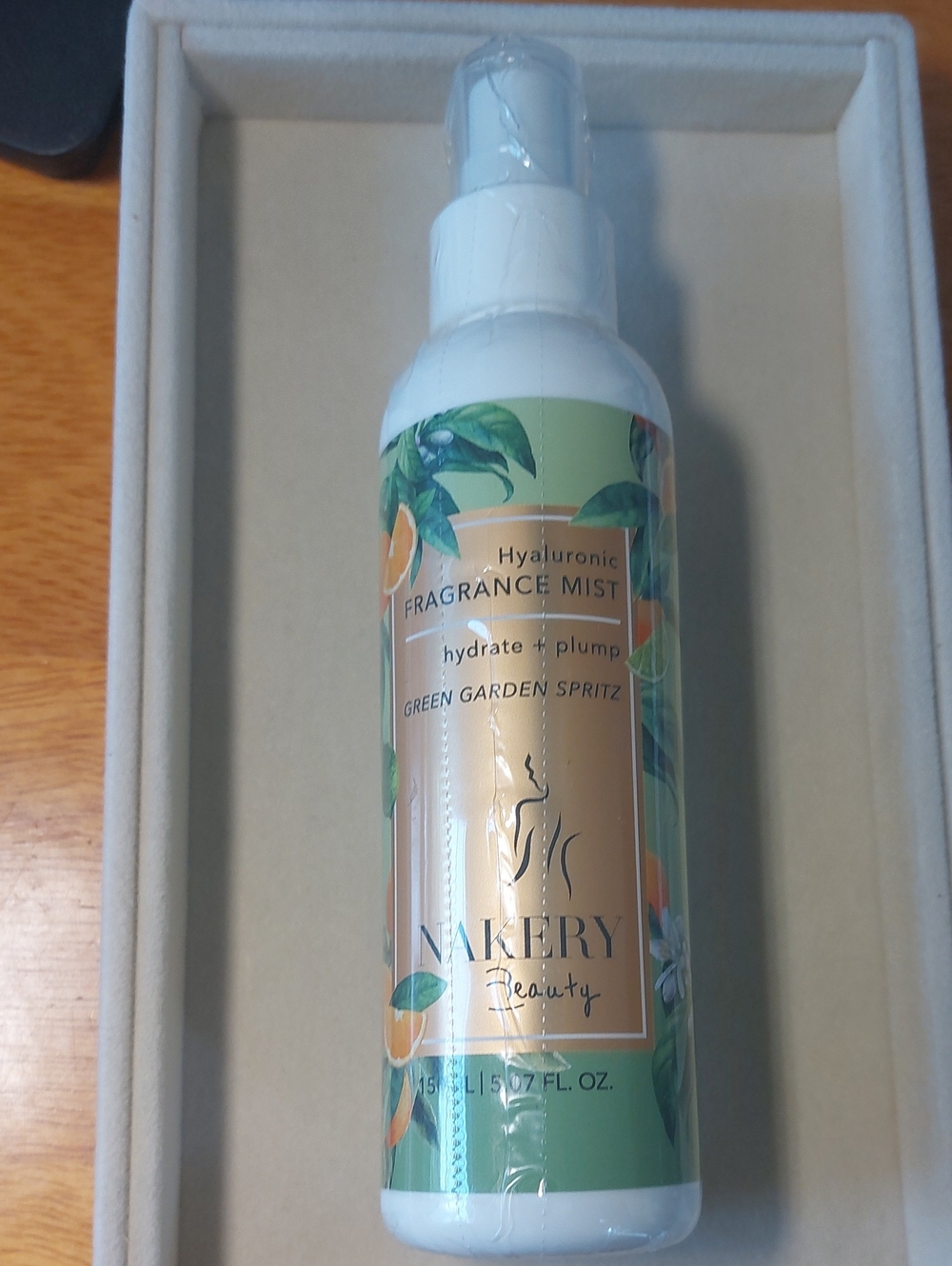 NIP Nakery Beauty Hyaluronic Fragrance Mist Green Garden Spritz 5.07 oz